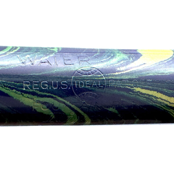 Waterman 94 Blue Ripple fountain pen - imprint