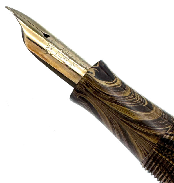 Waterman 94 Olive Ripple fountain pen nib