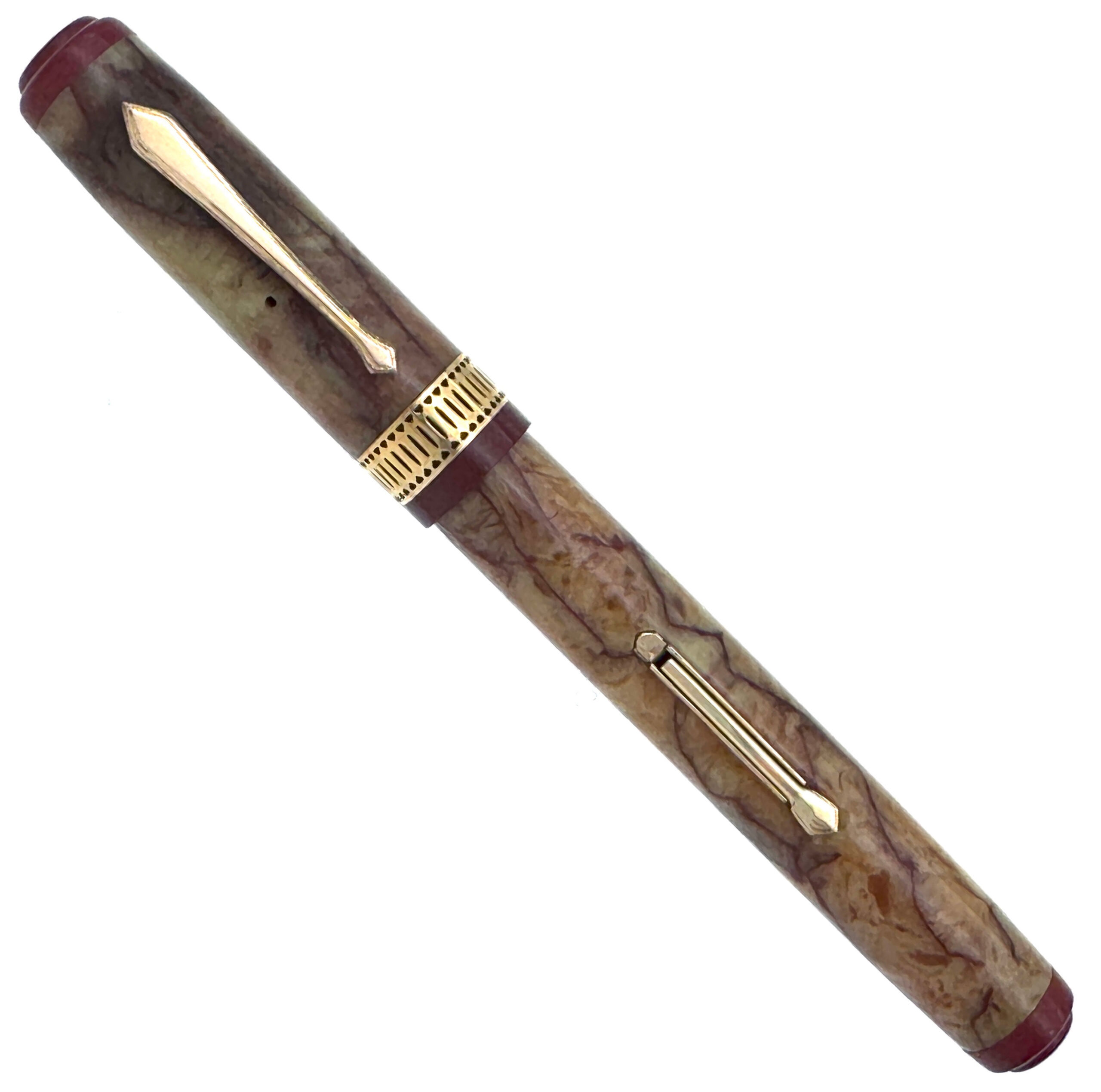 Waterman Patrician Onyx fountain pen closed