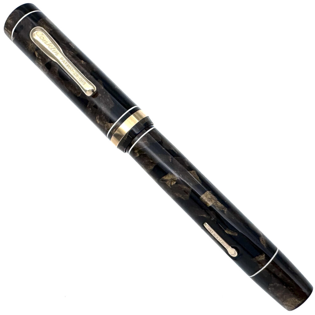 Conklin Endura Senior Black and Bronze Celluloid - hero