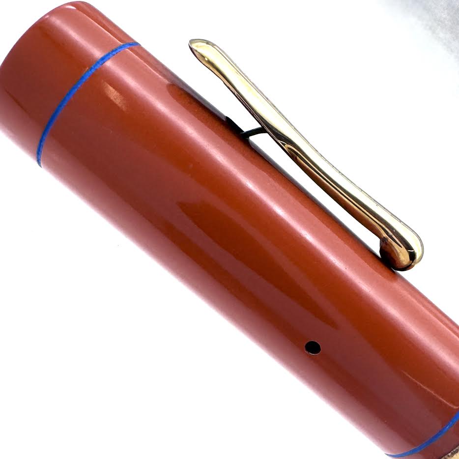 Conklin Endura Senior Red Celluloid - cap side