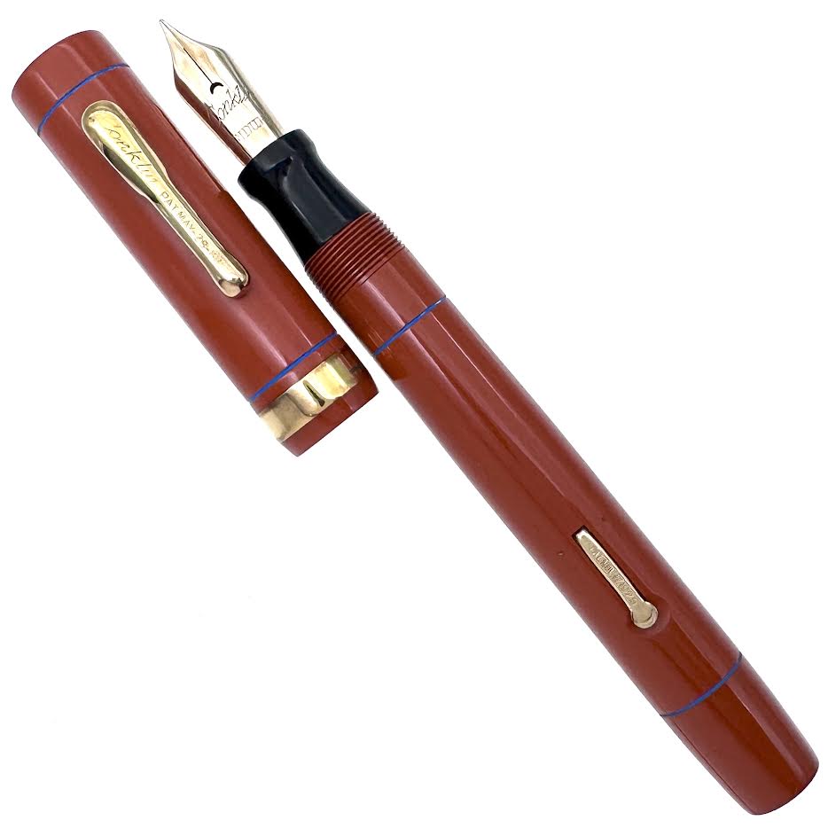 Conklin Endura Senior Red Celluloid - uncapped