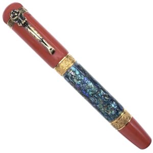 Ancora Paua Abalone Raden Limited Edition fountain pen - posted