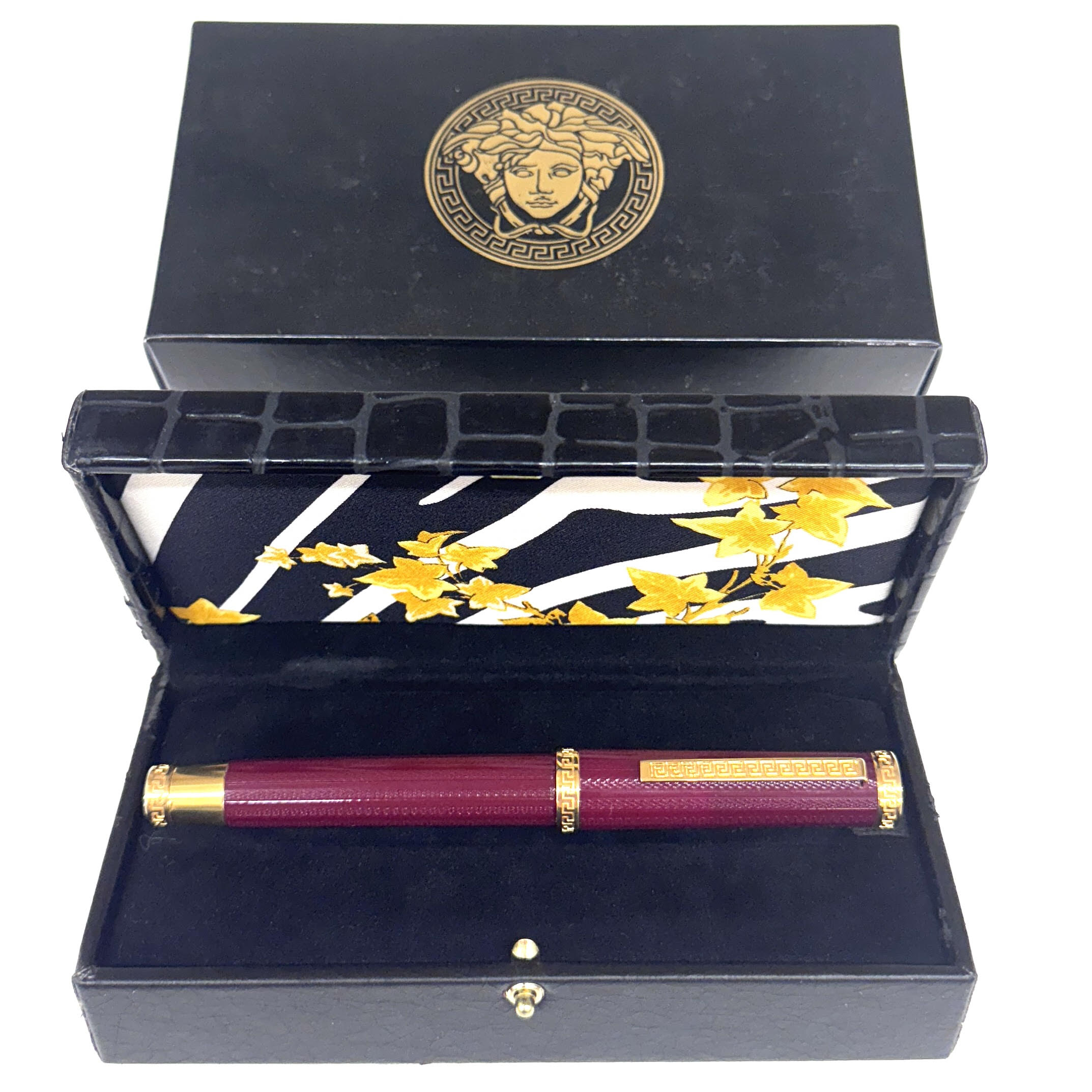 OMAS for Gianni Versace Burgundy Gold - pen in box