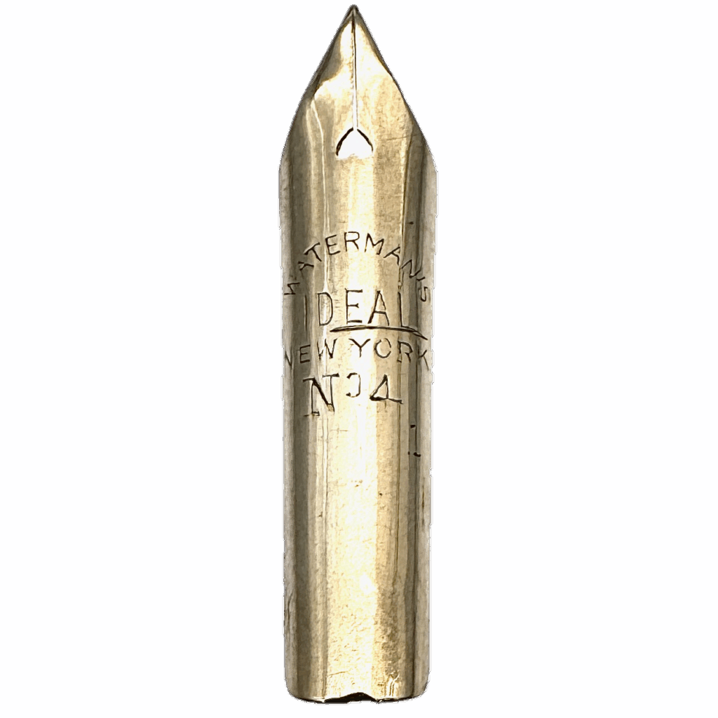 Waterman's #4 Early Imprint Extra-Fine Firm