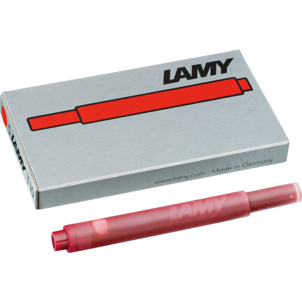 Lamy T10 Ink Cartridges - Red