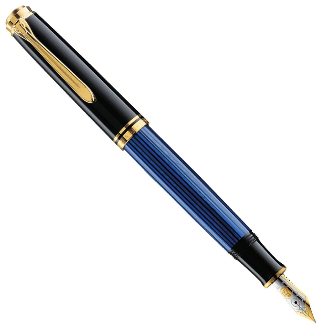 Pelikan Souveran M600 Black Blue fountain pen
