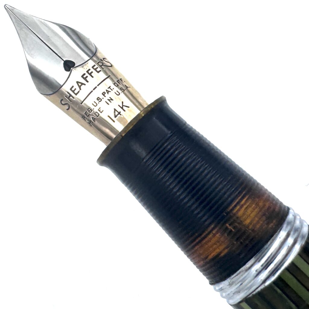Sheaffers-Tuckaway-875-nib-top