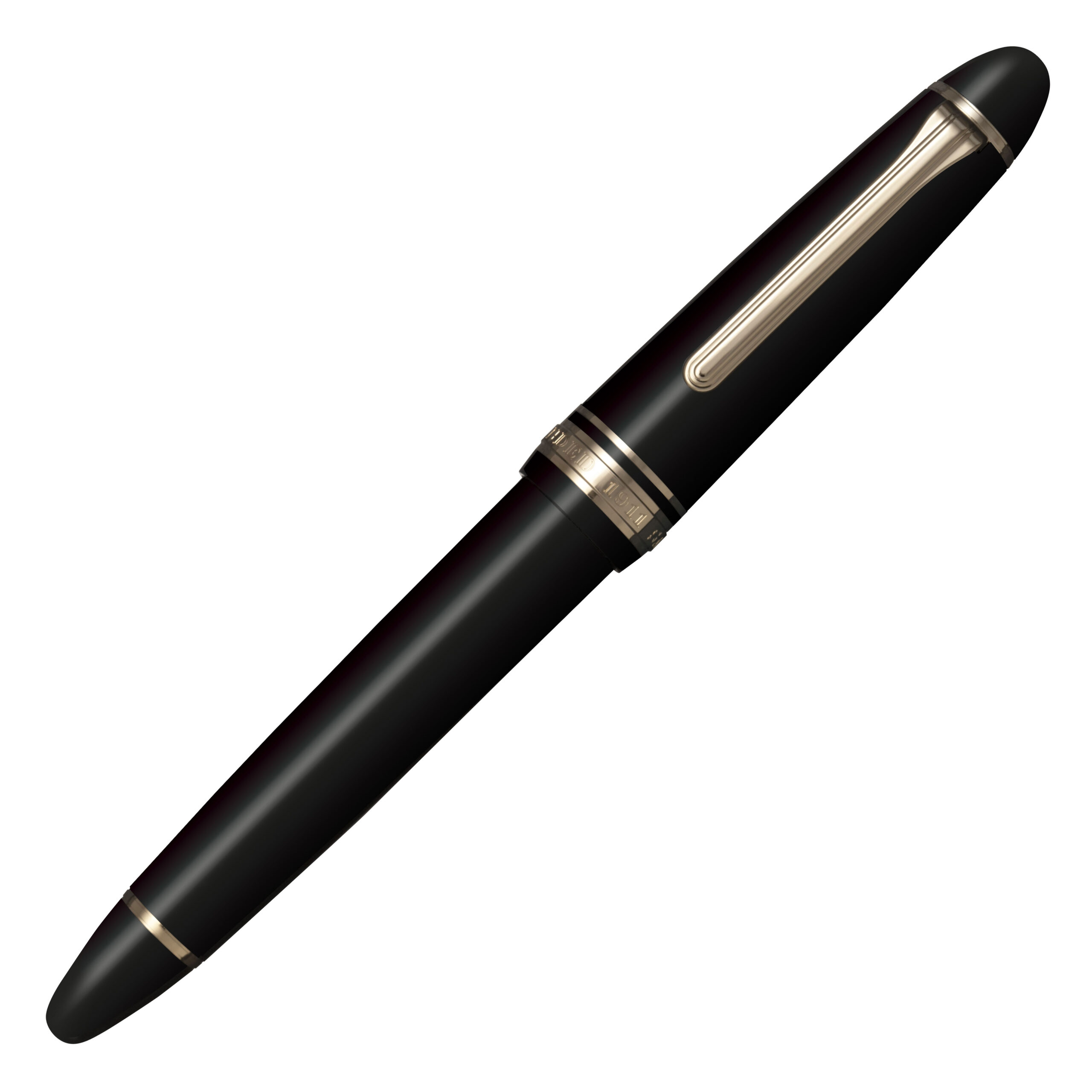 Sailor 1911 Large Black Gold 14k - PacificPenWorks.com