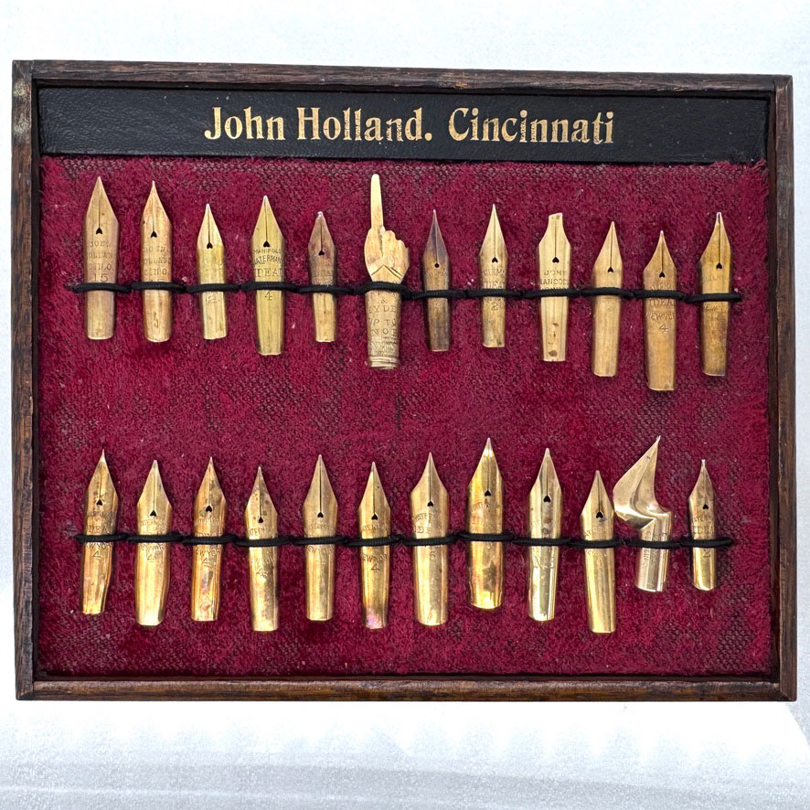 John Holland Dealer Nib Display Collection