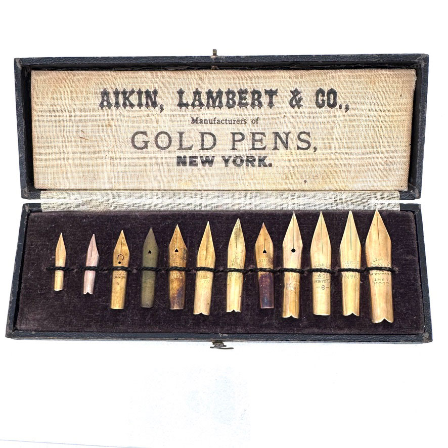 Aikin Lambert Dealer Nib Display Collection
