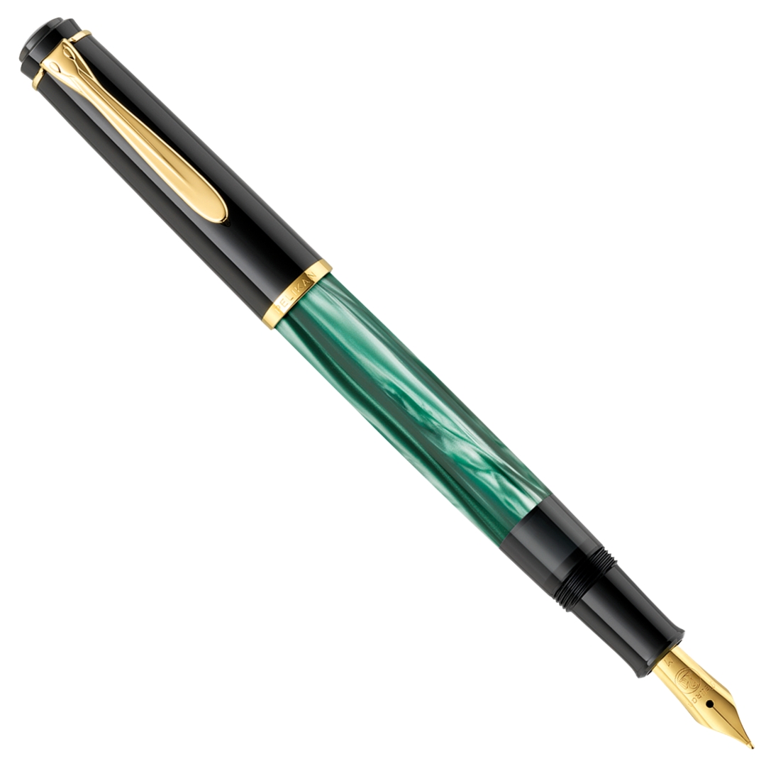Pelikan M200 Classic Green Marbled fountain pen
