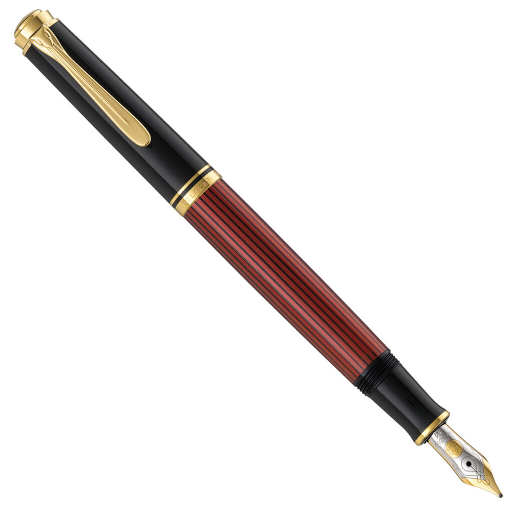 Pelikan Souveran M400 Black Red fountain pen