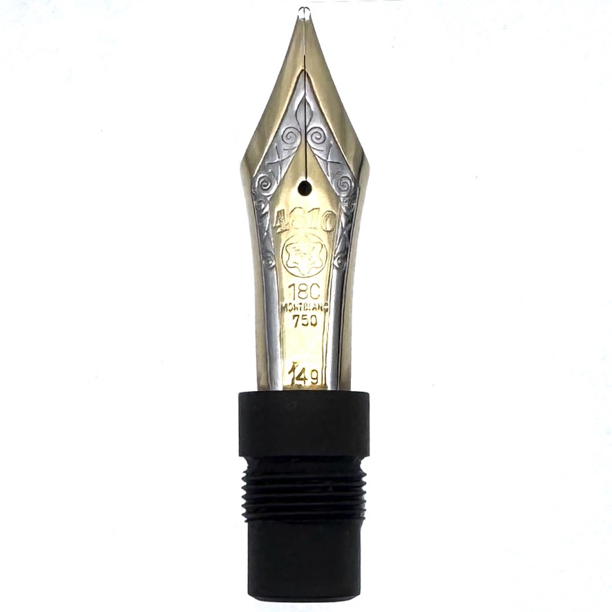 Montblanc 149 two-tone 18C Medium nib with feed