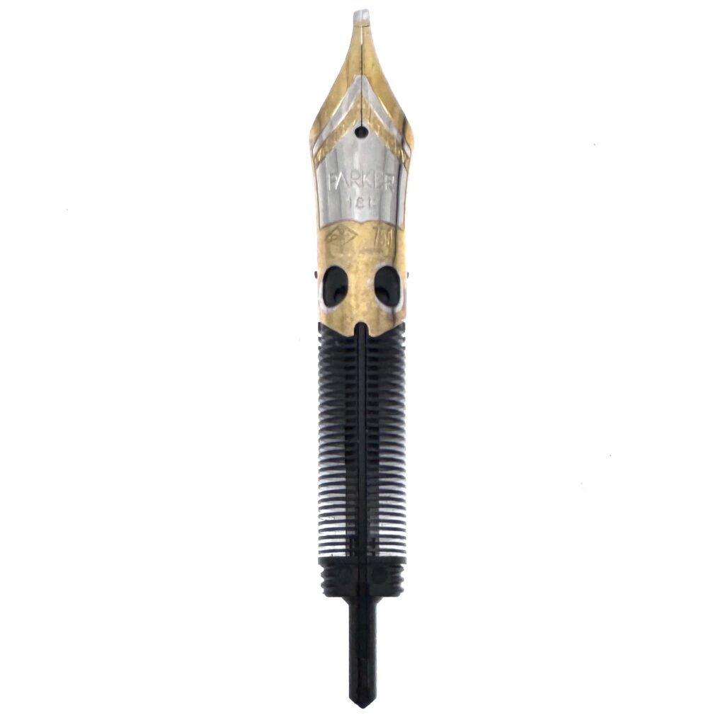 Parker Sonnet 18K Broad Oblique two tone nib unit