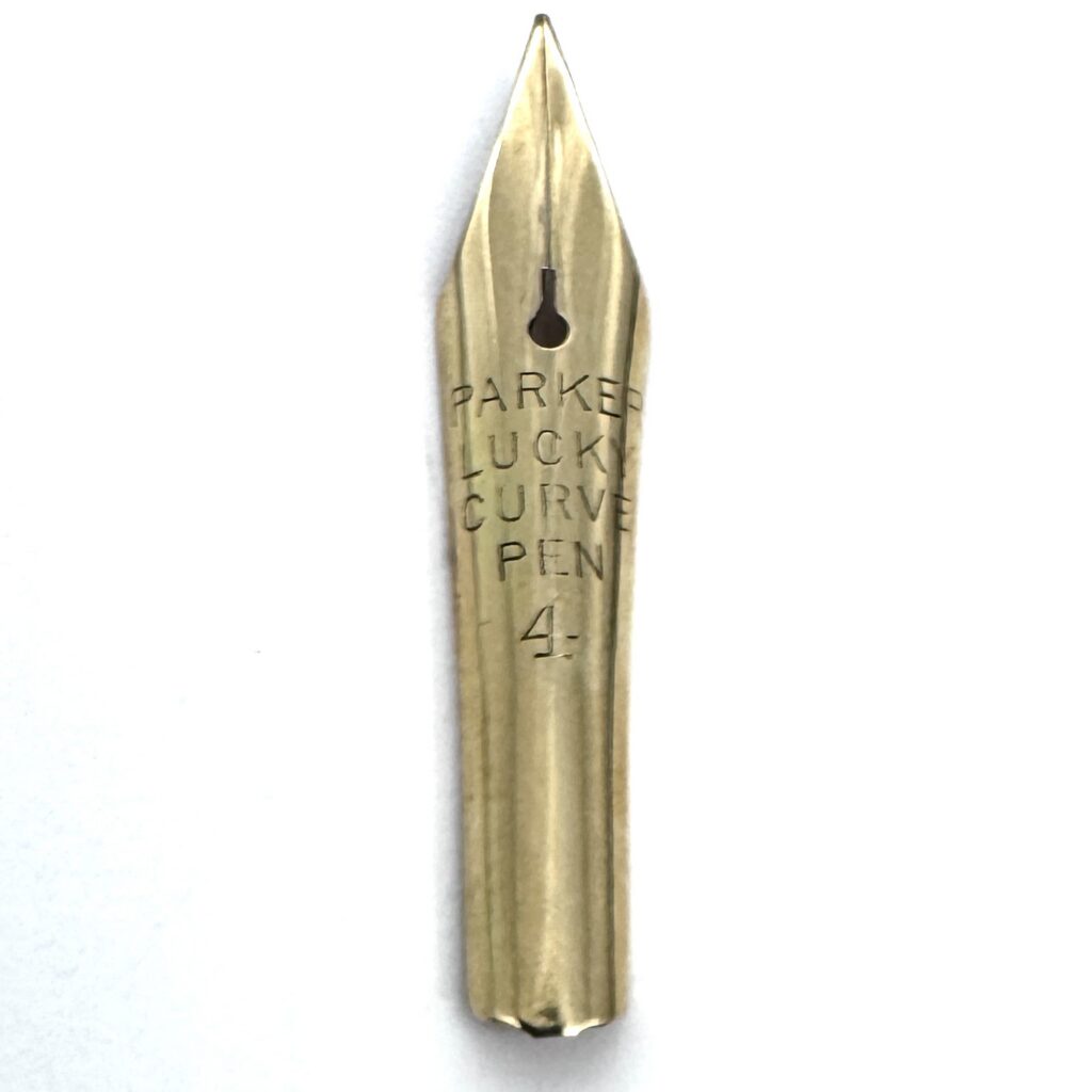 Parker Lucky Curve #4 with Keyhold Vent and square letters
