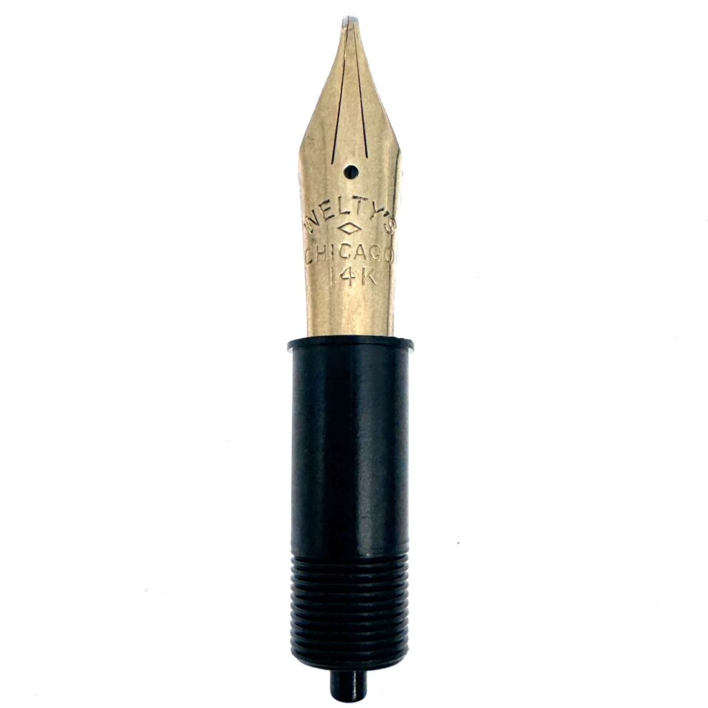 Welty Music 14K gold nibs in later sections