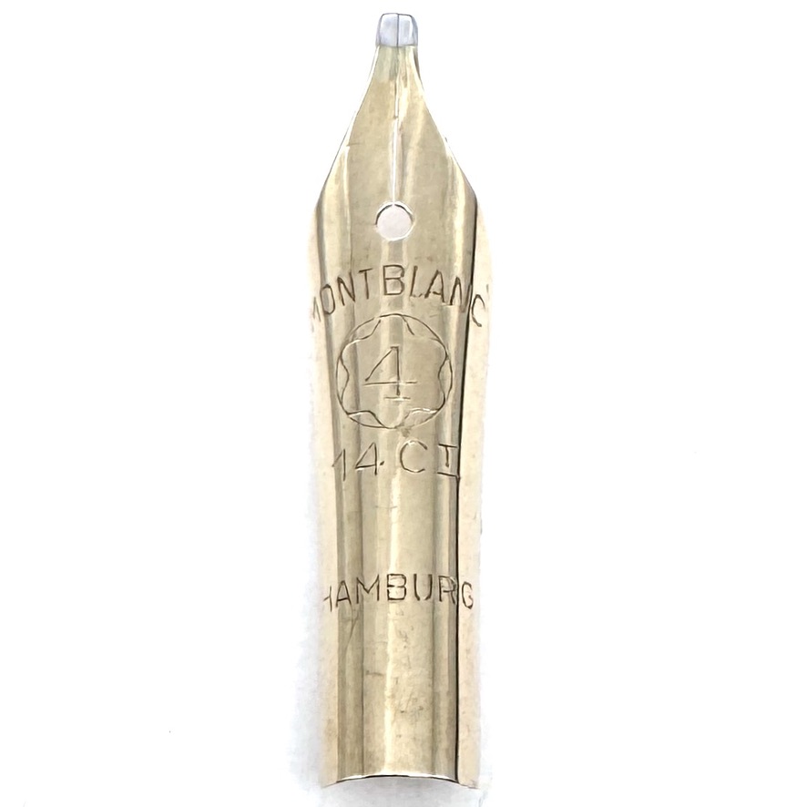 Montblanc #4 Broad Stubby Semi-Flexible Vintage nib