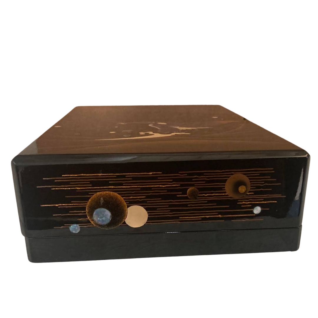 Kingfisher Urushi Maki-e Pen Display Case - Image 6