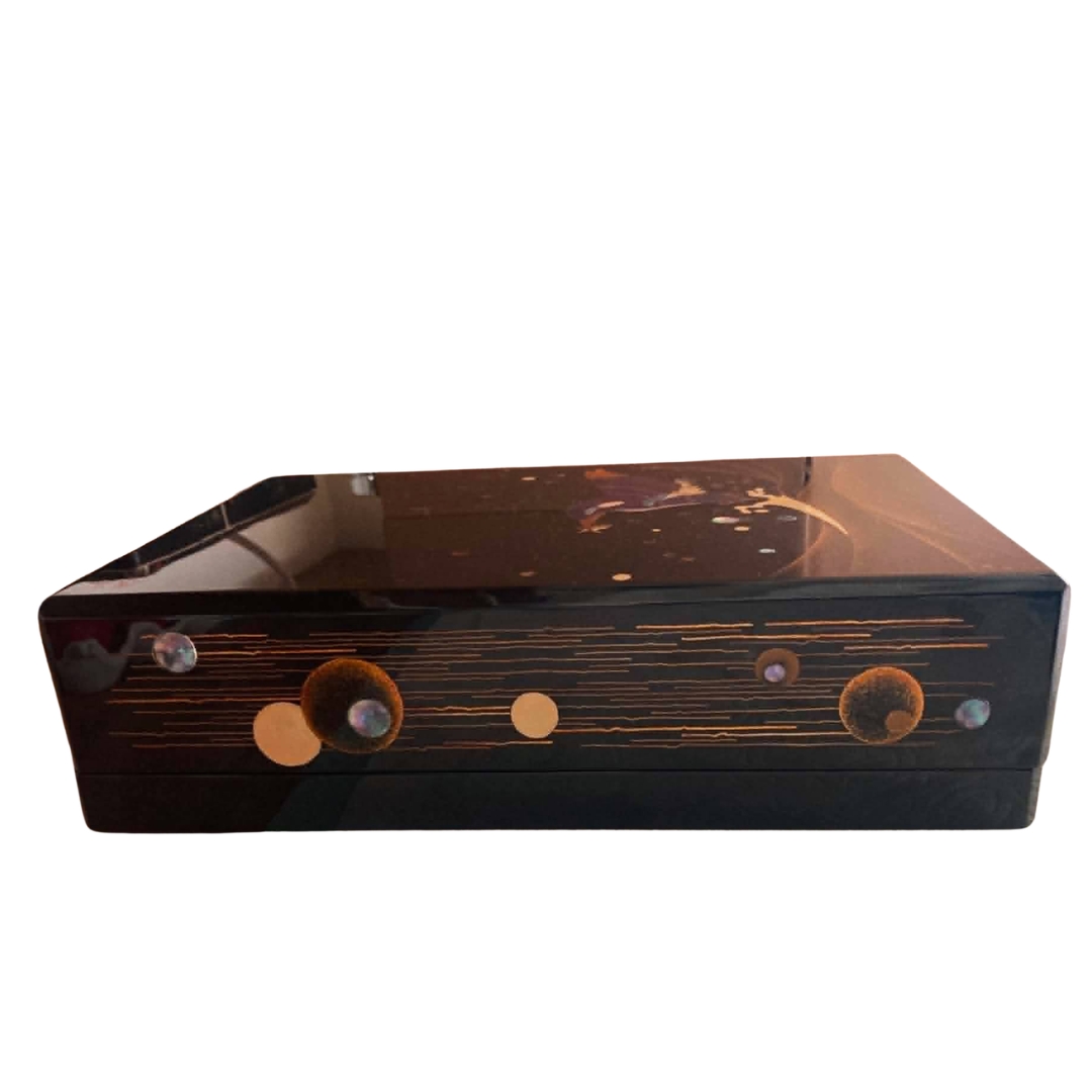 Kingfisher Urushi Maki-e Pen Display Case - Image 7