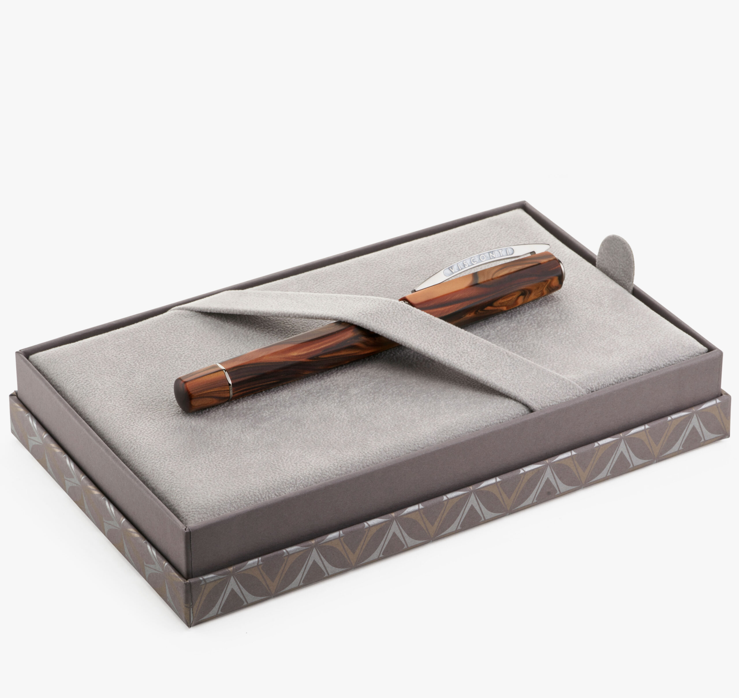 Visconti Medici Briarwood Ruthenium fountain pen
