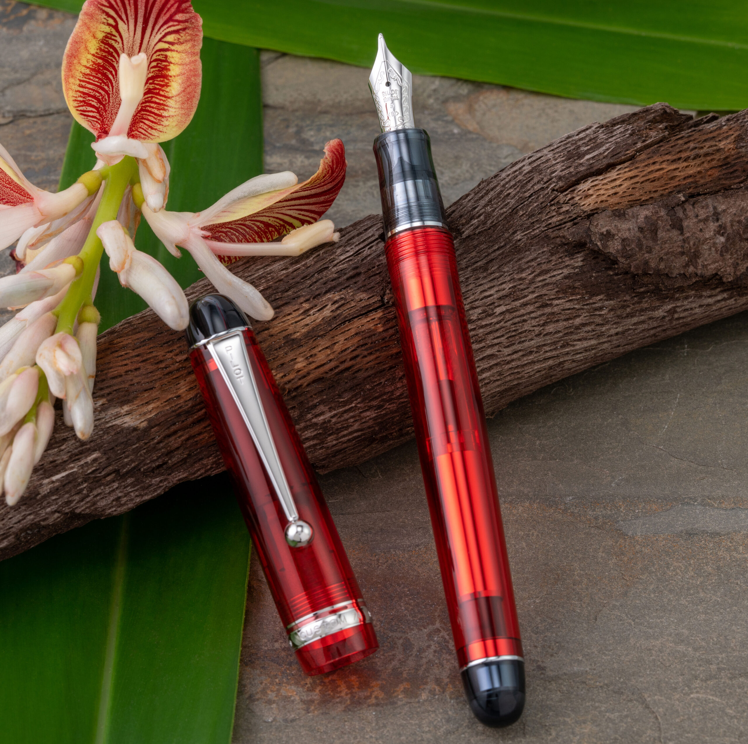 Pilot Custom 74 Grenadine Demonstrator fountain pen