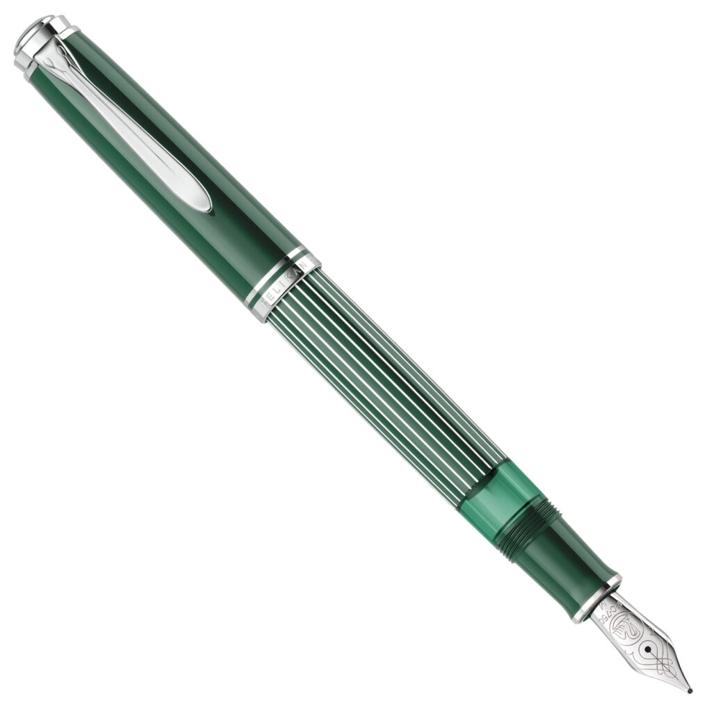 Pelikan Souverän M815 Metal Striped Green